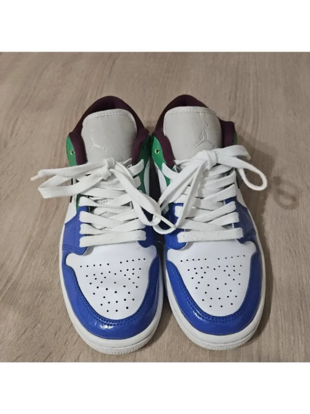 Nike Air Jordan Womens Air Jordan 1 Low SE 'Multi-Color' DB5455-100 Size 7